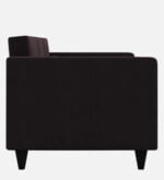 luxs home 1 seater sofa in cara brown – sleek design, ultimate comfort