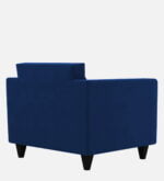 1 seater sofa in royal blue colour – sleek design, ultimate comfort