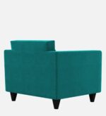 1 seater sofa in sea green colour – sleek design, ultimate comfort