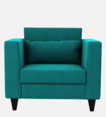 1 seater sofa in sea green colour – sleek design, ultimate comfort