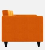 1 seater sofa in vivid orange colour – sleek design, ultimate comfort