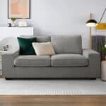 2 seater comfort sofa elegant living room couch grey main