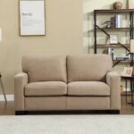 premium beige microfiber sofa set 2 & 3 seater modern comfort for living rooms main